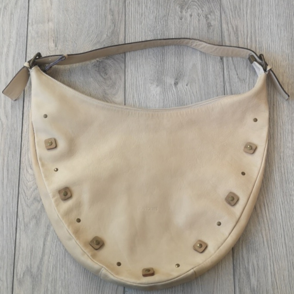 Puntotres leather shoulder bag made is Spain